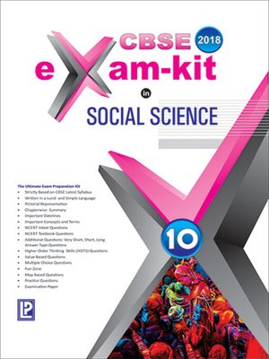cover image of Exam Kit in Social Science X